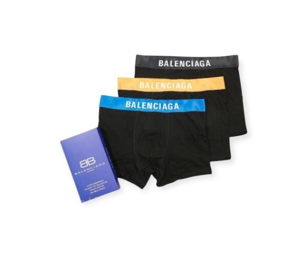 Ανδρικό Μποξεράκι Balenciaga 3pack - Image 2